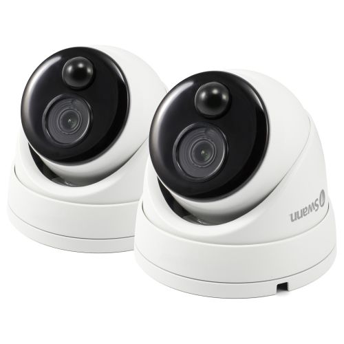 Swann Thermal Sensing Dome Camera Twin Pack