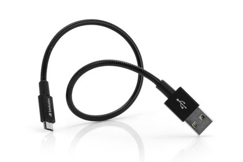 Verbatim Micro B Usb Cable Sync & Charge 30Cm Black External Computer Cables HW1666