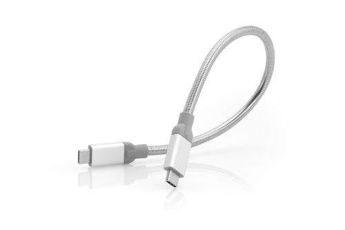 Verbatim Usb-C To Usb-C Stainless Steel Sync & Charge Cable Usb 3.1 Gen 2 30Cm