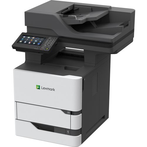 LEX25B0050 | Put output at up to 66 ppm in more places with the Lexmark MX720 Series, the multifunction products with features and performance to satisfy even large workgroups. Robust paper handling technology is designed to make printing more reliable, whilst long-life imaging components increase uptime and thoughtful engineering enhances serviceability. Available hard disk models enhance scanning performance and more.