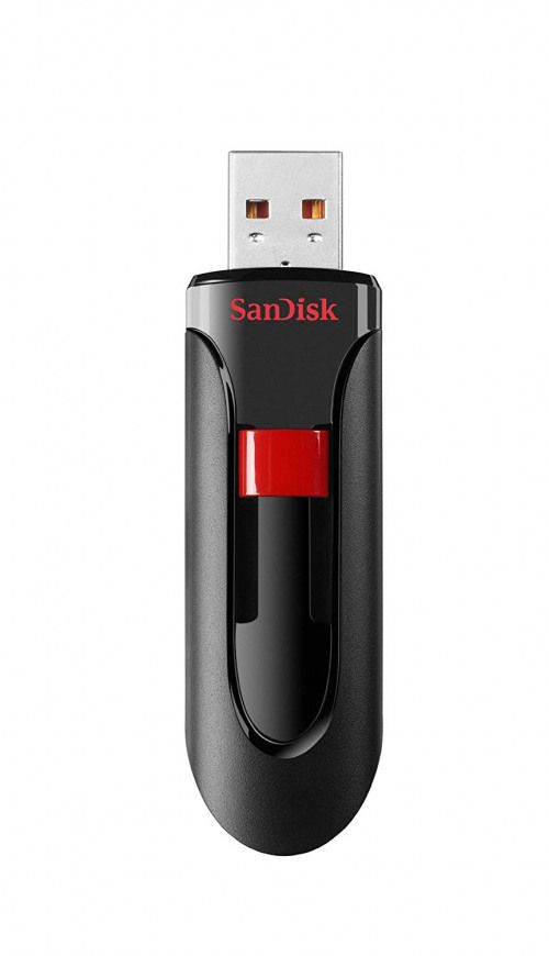 SanDisk Cruzer Glide 256 GB USB Type-A 2.0 Slide 6.8 g Black Red SDCZ60-256G-B35