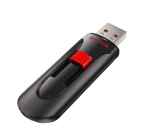 SanDisk Cruzer Glide 256 GB USB Type-A 2.0 Slide 6.8 g Black Red SDCZ60-256G-B35