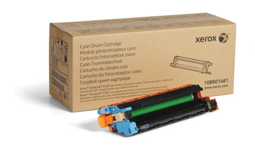 Xerox Cyan Standard Capacity Drum Unit 40k pages for VLC500/ VLC505 - 108R01481