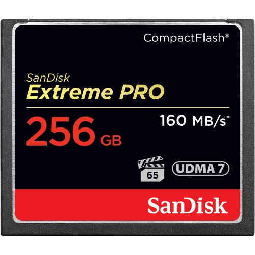 SanDisk Extreme PRO 256GB CompactFlash Memory Card