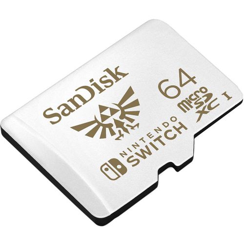 The officially-licensed SanDisk microSDXC card for the Nintendo Switch provides dependable, high-performance storage for your console. Add up to 128GB of capacity, so you can keep your favorite titles on a single card.