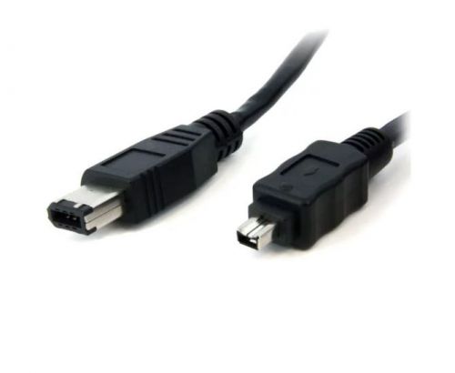StarTech 1 ft IEEE 1394 Firewire Cable 4 to 6