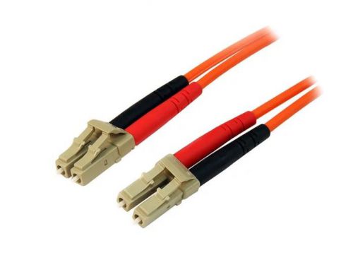 StarTech.com 1m Multimode 50 125 Fiber Patch Cable Network Cables 8ST50FIBLCLC1