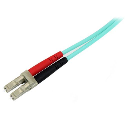 StarTech.com 2m 10 GB Aqua MM 50 125 Duplex Cable