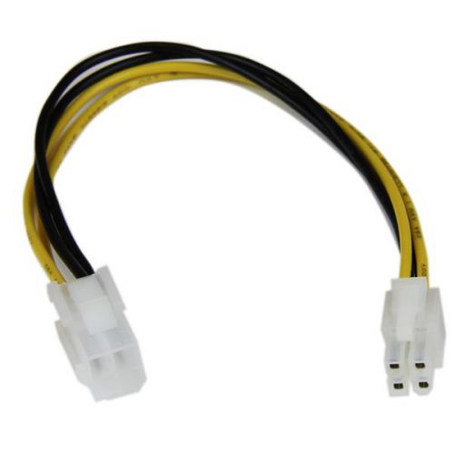 StarTech.com 8in ATX12V 4 Pin P4 CPU Power Cable 8STATXP4EXT Buy online at Office 5Star or contact us Tel 01594 810081 for assistance