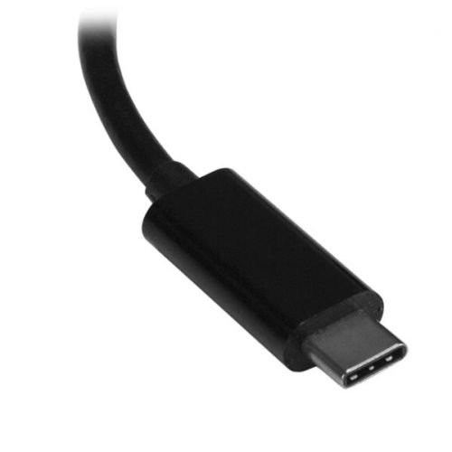 Connect your laptop with USB Type-C to a DisplayPort monitor or screen.This USB-C™ to DisplayPort adapter enables you to output DP video and audio from the USB Type-C™ port on your laptop or other device. The adapter works with USB-C devices that pass a DisplayPort (DP) video signal, such as your MacBook Pro, Chromebook™ or 2018 iPad Pro. This enables you to connect your DisplayPort display to your USB-C computer using a DisplayPort cable.The adapter lets you harness the video capabilities that are built into your computer's USB Type-C connection, to deliver the astonishing quality of UHD to your 4K 60Hz display. This makes it easier for you to multitask while working on the most resource-demanding applications imaginable.With this adapter, you can achieve an output resolution of up to 3840 x 2160p at 60Hz, which is perfect for performing high-resolution tasks such as viewing 4K video. Plus, the adapter is backward compatible with 1080p displays, which makes it a great accessory for home, office or other workspace applications.Ultimate portability This USB Type-C video adapter is highly portable with a small footprint and lightweight design that’s easy to tuck into your laptop bag. The adapter is the perfect accessory for connecting your MacBook Pro or Dell XPS™ to a DisplayPort monitor or display in BYOD (Bring Your Own Device) applications at the office.