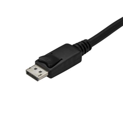 This USB-C to DisplayPort cable lets you connect your Thunderbolt 3 or USB Type-C enabled device to a 4K DisplayPort monitor with just one cable, providing you with a convenient, clutter-free solution.