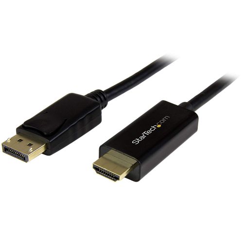 StarTech.com 1m DisplayPort to HDMI Converter Cable AV Cables 8STDP2HDMM1MB