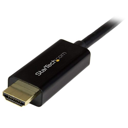 StarTech.com 1m DisplayPort to HDMI Converter Cable 8STDP2HDMM1MB Buy online at Office 5Star or contact us Tel 01594 810081 for assistance