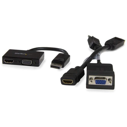 StarTech.com 2 in 1 DisplayPort to HDMI or VGA
