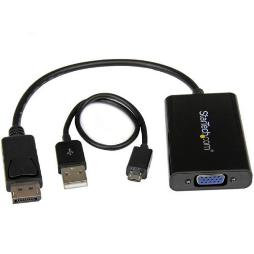 StarTech.com DisplayPort to VGA Adapter with Audio StarTech.com