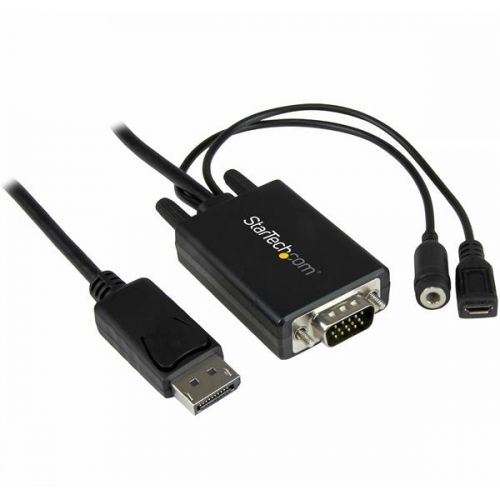 StarTech.com 3m DisplayPort to VGA Adapter