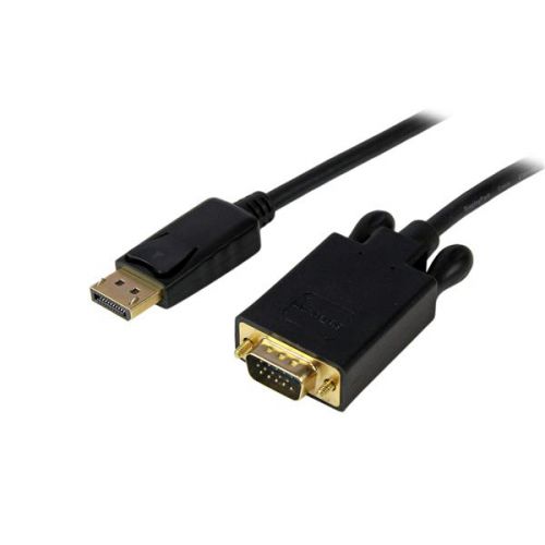 StarTech.com 3 ft DisplayPort to VGA Adapter Converter 8STDP2VGAMM3B Buy online at Office 5Star or contact us Tel 01594 810081 for assistance