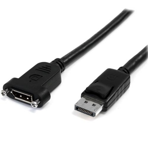 StarTech 3ft DisplayPort Panel Mount Cable