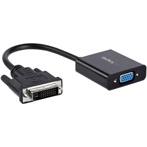 StarTech.com DVI D to VGA Active Converter 8STDVI2VGAE Buy online at Office 5Star or contact us Tel 01594 810081 for assistance