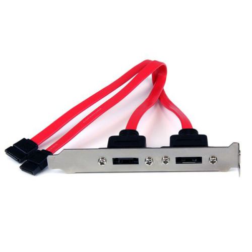 StarTech 2 Port SATA to eSATA Slot Plate Bracket