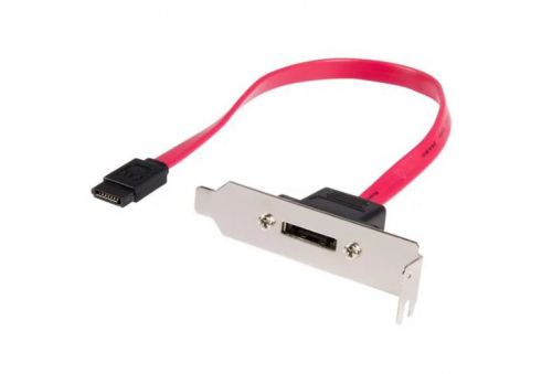 StarTech.com 1ft LP SATA to eSATA Plate Adapter