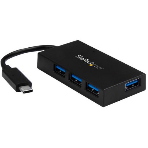 StarTech.com USB 3.0 Hub 4 Ports with Power Adapter