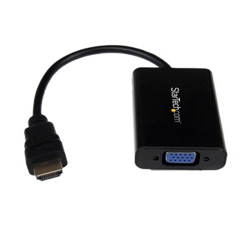 StarTech.com HDMI to VGA Video Adapter Converter AV Cables 8STHD2VGAA2