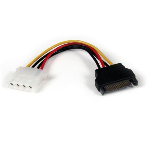 StarTech.com 6 Inch SATA to LP4 Female to Male Power Cable Adapter