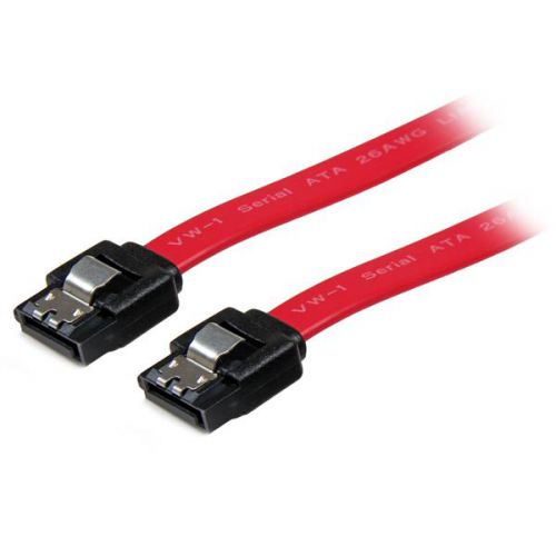 StarTech.com 12in Latching SATA Cable External Computer Cables 8STLSATA12