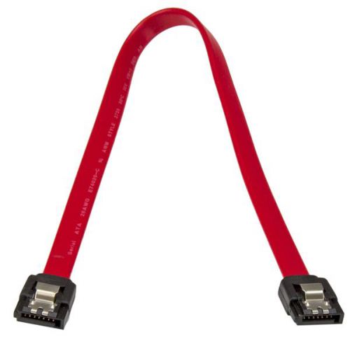 StarTech.com 12in Latching SATA Cable