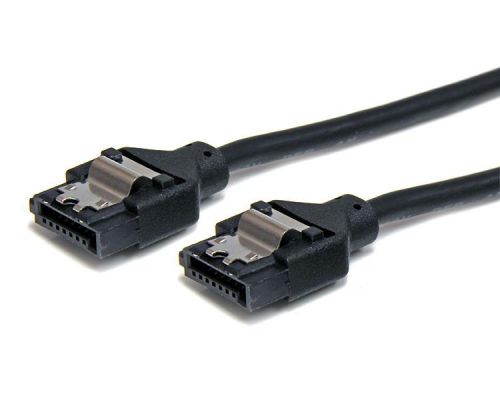 StarTech 6in Latching Round SATA Cable