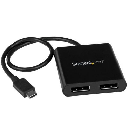 StarTech.com MST Hub USB C to 2 Port DisplayPort