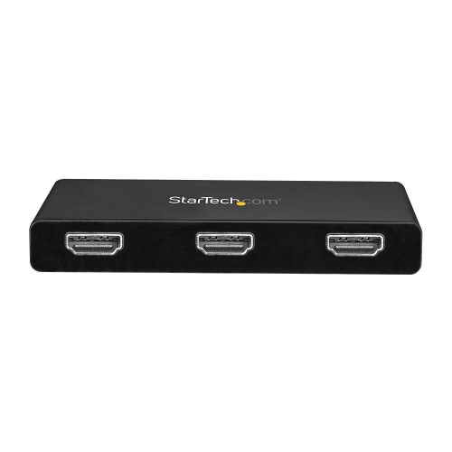 StarTech.com USB C to HDMI Splitter 3 Port MST Hub