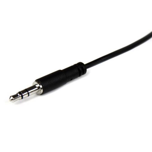 StarTech.com 1m Slim 3.5mm Extension Audio Cable External Computer Cables 8STMU1MMFS