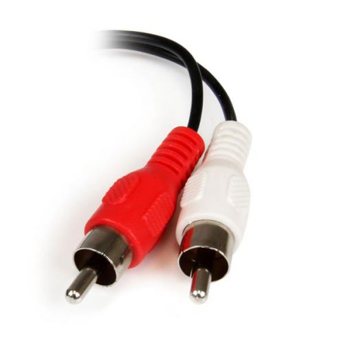 StarTech.com 6in Stereo Cable 3.5mm F to 2x RCA M