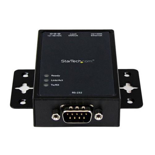 StarTech.com 1 Port RS232 Serial to IP Converter Network Cables 8STNETRS2321P