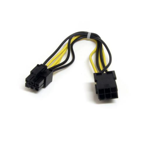 StarTech.com 8in 6 pin PCI Power Extension Cable