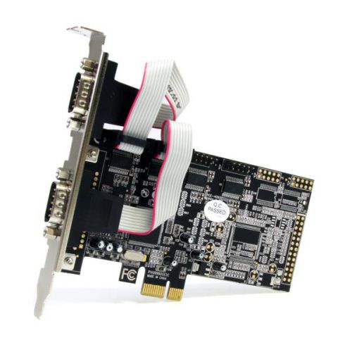 StarTech.com 4 Port Native PCIE RS232 Serial Card 8STPEX4S553