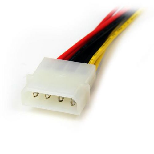 StarTech.com 12in LP4 to 2x SATA Power Y Cable