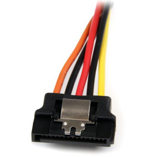 StarTech.com 6in Latching SATA Power Y Adapter