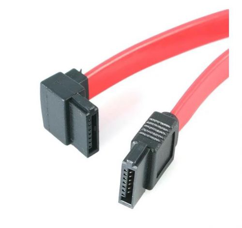 StarTech.com 12in SATA to Left Angle SATA Cable