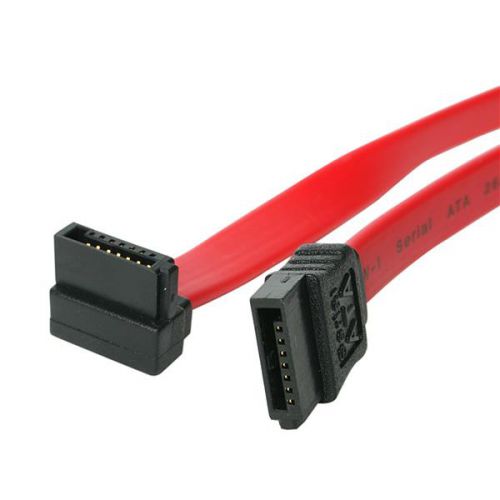 StarTech.com 12in SATA to Right Angle SATA Cable