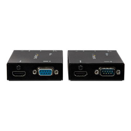This HDBaseT™ extender kit can transmit your 4K HDMI signal up to 115 ft. (35 m) over a single CAT5e or CAT6 cable. At lower resolutions up to 1080p, the extender kit can transmit your signal up to 230 ft. (70 m).Extend video and more with HDBaseTThe extender offers a complete end-to-end video and control solution, using HDBaseT technology to extend not just HDMI, but also DC power, IR and serial control over a single CAT5 cable. By extending so much over just one CAT5 or CAT6 cable, HDBaseT is the clear choice of every integrator and system designer.The added benefit of power over cable means that you’ll only need one power source at one side of your extension - great for extending video and control to areas where power outlets may be limited, such as industrial sites.Serial and IR extension optimizes operation by enabling you to control the video source or display from both the local and remote location.Maximize reliability with HDBaseT certificationThis HDBaseT extender has been certified via the HDBaseT Certification Program. This certification ensures the extender is compliant with HDBaseT technical standards, and maximizes reliability with your HDMI display and video source, by ensuring compliance with their established HDMI ecosystem.Astonishing 4K picture quality at an impressive distanceWith the A/V industry adopting 4K as the new high-resolution video standard, long-range video distribution can be a challenge over standard HDMI cables that become susceptible to signal degradation at 30 feet. This HDBaseT extender can maintain your Ultra HD 4K picture quality - four times the resolution of high-definition 1080p - even at 330 feet away from your video source. Plus, because the extender supports high-definition 1080p and lower resolutions, you can comfortably use this extender to make any video source look great, while future-proofing your setup for 4K implementation.Professional installationHDBaseT technology offers a single-cable installation, so you can integrate this solution seamlessly using your existing CAT5e or CAT6 infrastructure. Both the transmitter and receiver included with this HDBaseT extender kit are mountable, so you can keep the equipment out of sight in an equipment rack, or on a wall. This helps to reduce clutter and ensure a professional installation that doesn't draw your viewers' attention away from the content on your display. It’s perfect for customer-facing displays in bars, restaurants or hotel lobbies.What is HDBaseT?HDBaseT is a standardized, zero-latency video technology that’s revolutionizing HDMI distribution. HDBaseT uses an advanced method of modulation that enables you to distribute uncompressed HDMI audio and video, along with additional signals, over a single Ethernet cable.Offering greater versatility than traditional HDMI extenders, and longer distances than HDMI cables alone, HDBaseT is the clear choice for every integrator and system designer. It can do so much, with just a single cable.The ST121HDBTL is TAA compliant and backed by a 2-year StarTech.com warranty with free lifetime technical support.Note: When using Power over Cable (PoC) to power the transmitter or receiver, it is not recommended to pair the StarTech.com transmitter or receiver with any other HDBaseT hardware. Power over Cable should only be used with the transmitter and receiver that are provided with this extender kit.