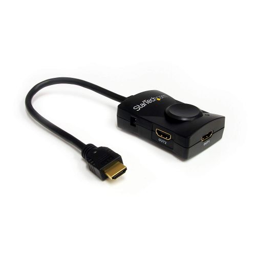 StarTech 2 Port HDMI Video Splitter with Audio