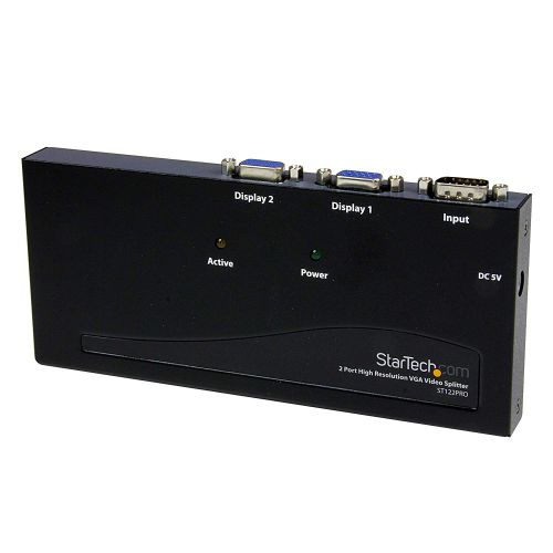 StarTech.com 2 Port High Res VGA Video Splitter