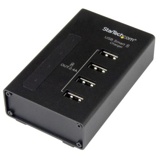 StarTech 4 Port Charging Station for USB Devices