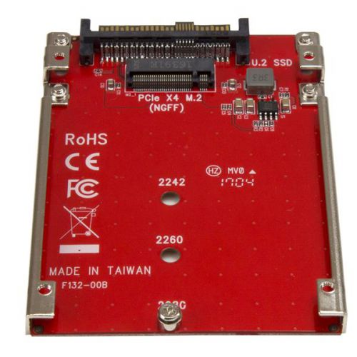 StarTech.com M.2 Drive to U.2 SFF 8639 Host Adapter PCI Cards 8STU2M2E125