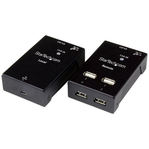 StarTech.com 4 Port USB 2.0 Extender 50m