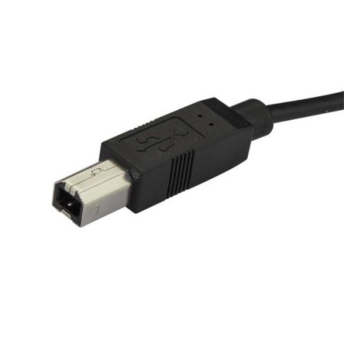 8ST10156290 | This USB-C™ to USB-B cable lets you connect your USB 2.0 peripheral devices, such as a printer, external drive or scanner to your USB Type-C™ laptop or tablet. The cable is also compatible with Thunderbolt™ 3 ports.The USB2CB2M from StarTech.com comes with a lifetime warranty for guaranteed reliability.