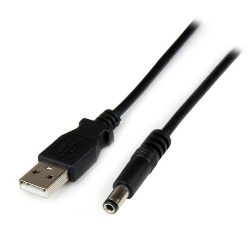 StarTech.com 2m USB to Type N Barrel 5V DC Cable